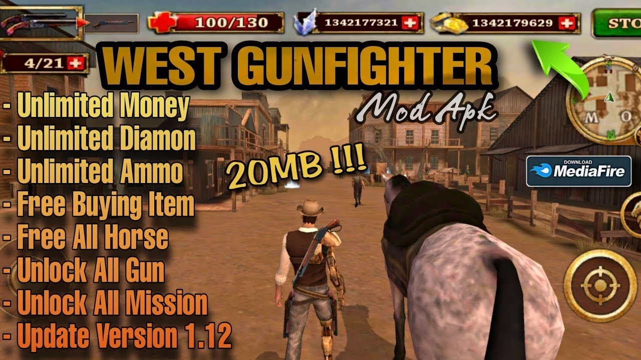 🔴#GAMEMOD Download ‼️ Game west gunfighter mod apk game open wolrd offline terbaik | 2022