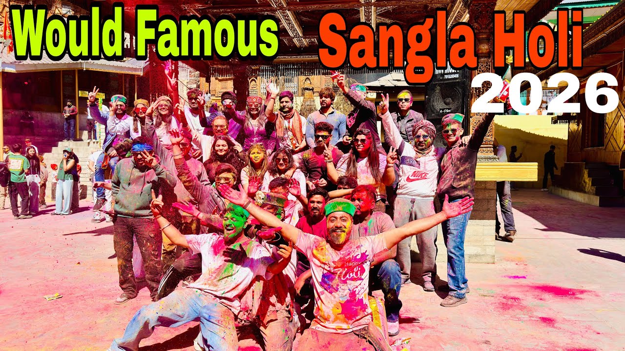 Meerut to Sangla – World Famous Holi Festival in Kinnaur, Himachal Pradesh
