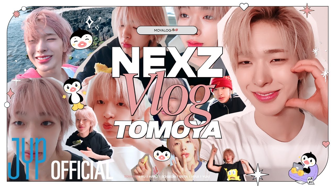 [NEXZ(넥스지) VLOG] TOMOYA VLOG | 모야로그🐧💋 #3 | 이 영상을 보고 있는 여름의 넥스티에게.·˖*·⑅♡ 제주도🏝️🍊다녀오고 컴백 준비하는 모야의 일상✨