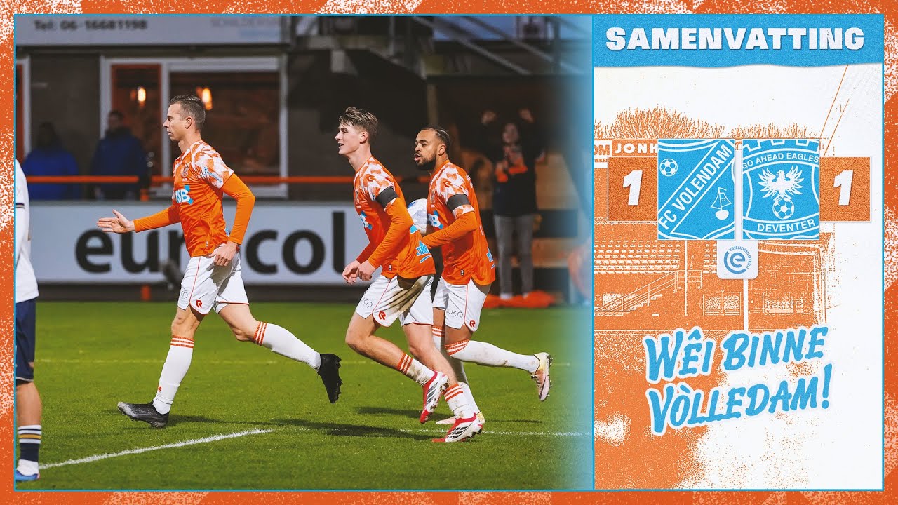 😱 MÜHREN na 2️⃣ minuten TREFZEKER! | Samenvatting FC Volendam - Go Ahead Eagles: 1 - 1 (2025-2026)