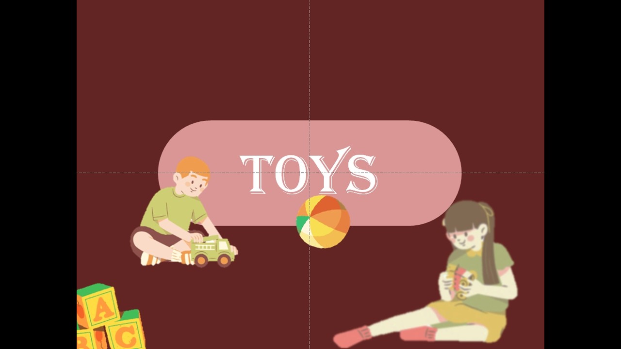 My Toys in English