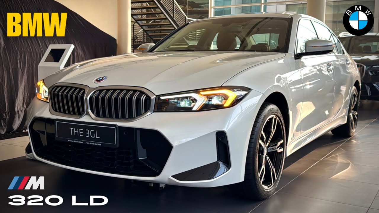 New Updated BMW 320LD 2025 🔥 Gran Limousine - MSport @ Rs 62.00L  | White Colour - Detailed Review!
