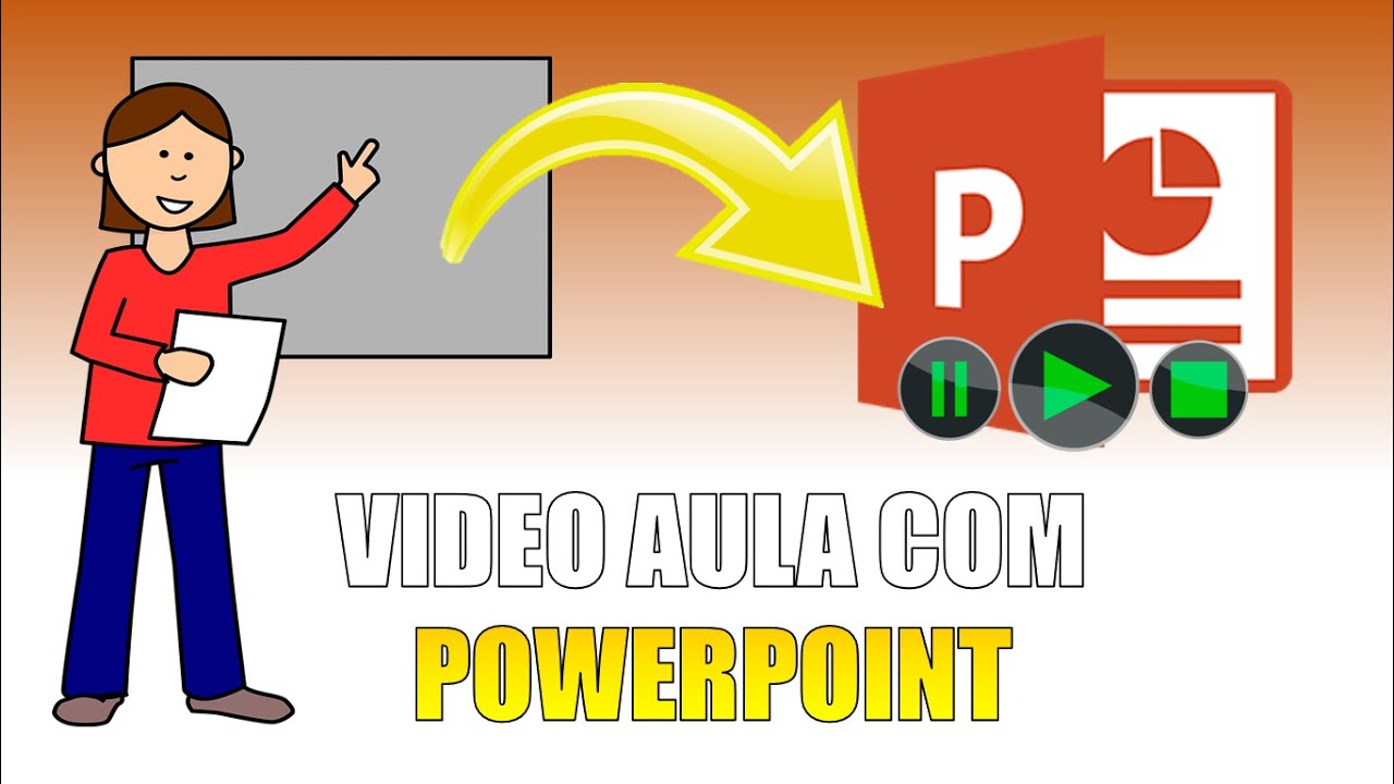 Como fazer VÍDEO AULA COM POWERPOINT e Gravador de Tela