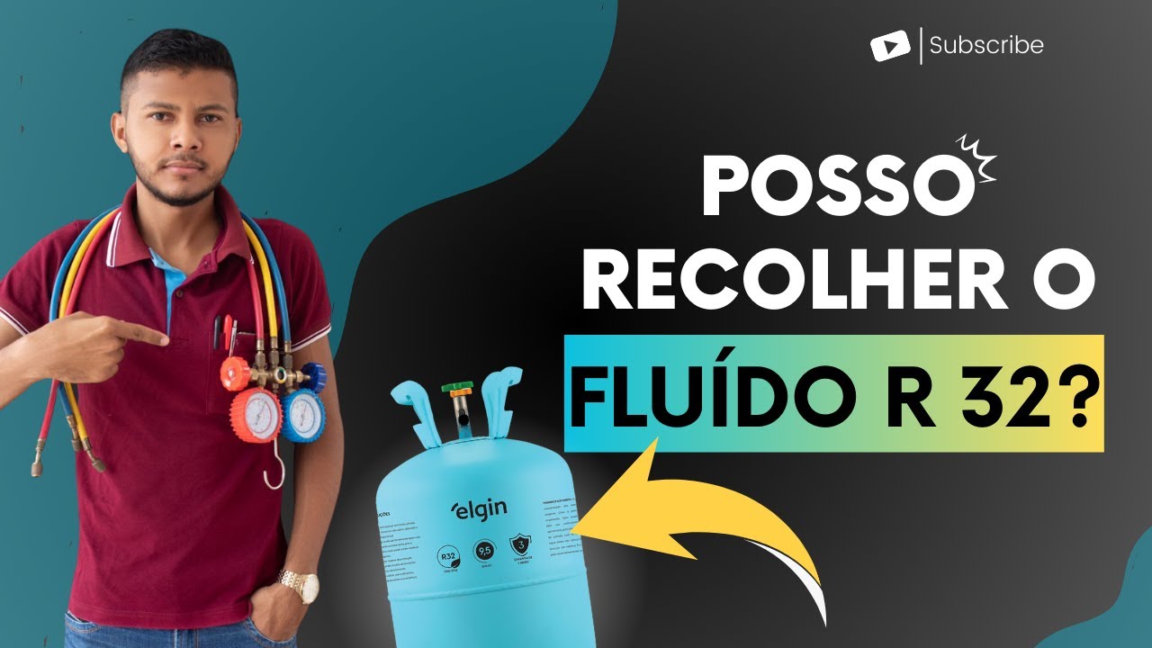 O que você precisa saber antes de recolher o fluido refrigerante R 32?