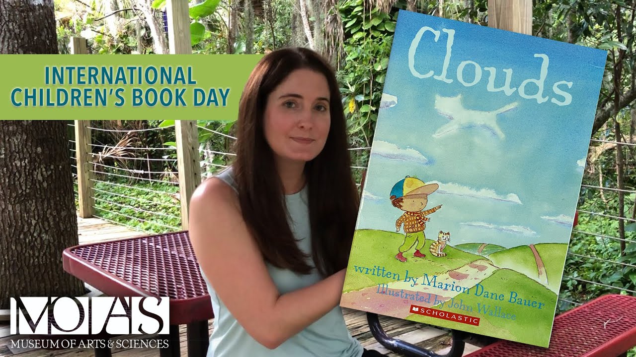 Clouds written by Marion Dane Bauer, illustrated by John Wallace | International Children's Book Day