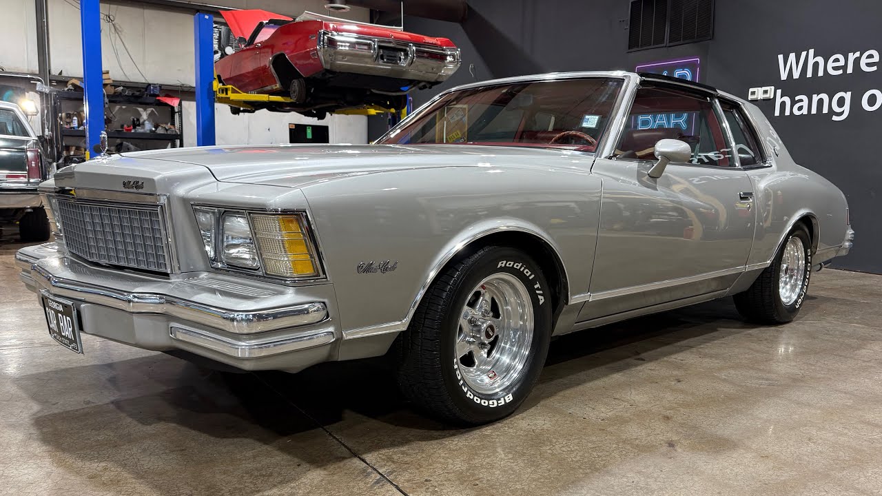*Исправленные данные тест-драйва: Chevrolet Monte Carlo 1979 года выпуска, T-образная крыша, ковш...