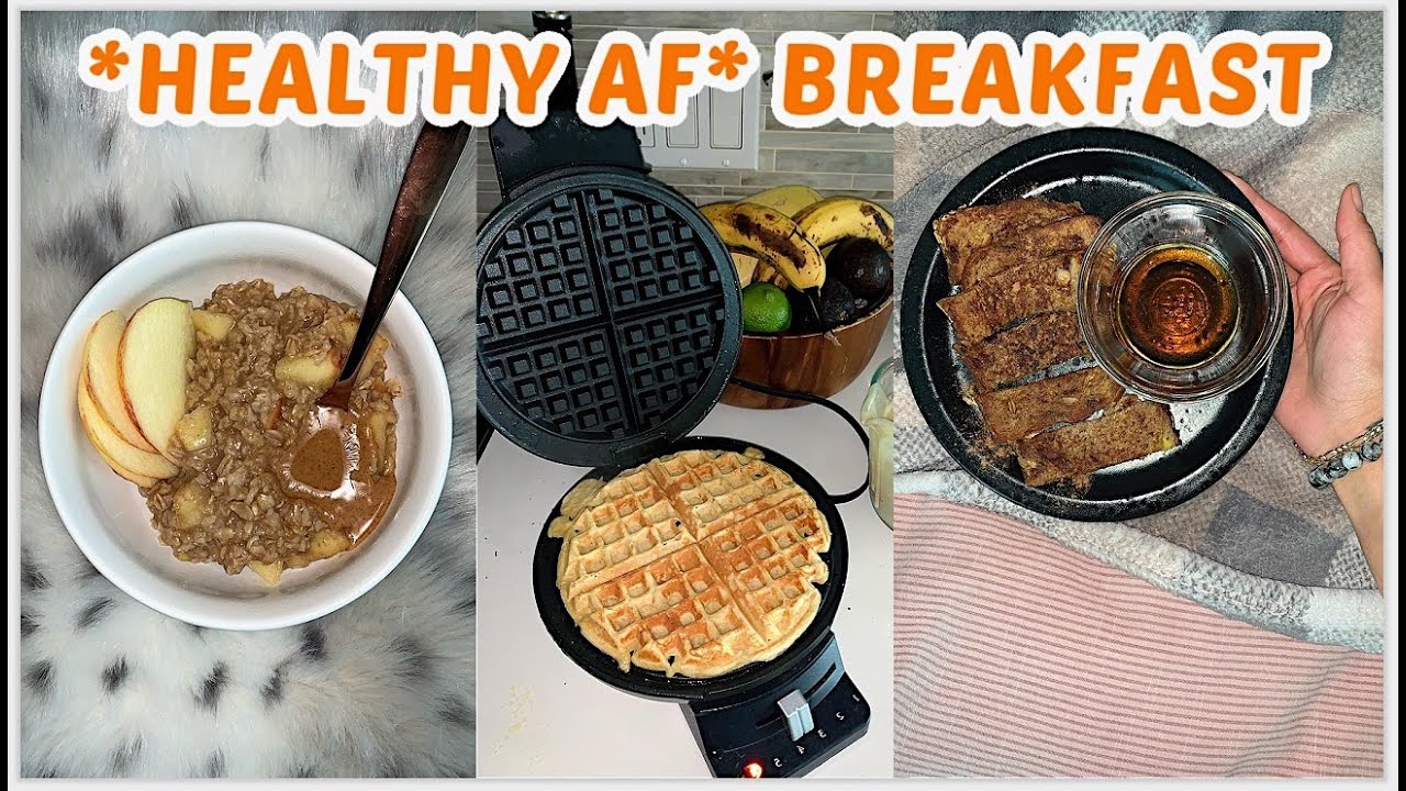 COZY FALL RECIPES🍂 | 4 Easy Breakfast Meal Ideas *HEALTHY AF*