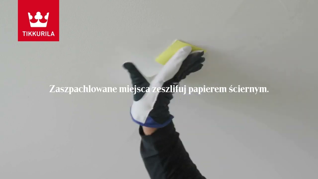 Jak malować sufit - porady Tikkurila