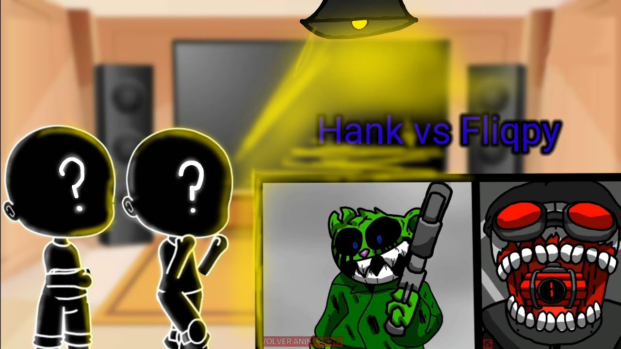 Friday night funkin react flippy vs Hank