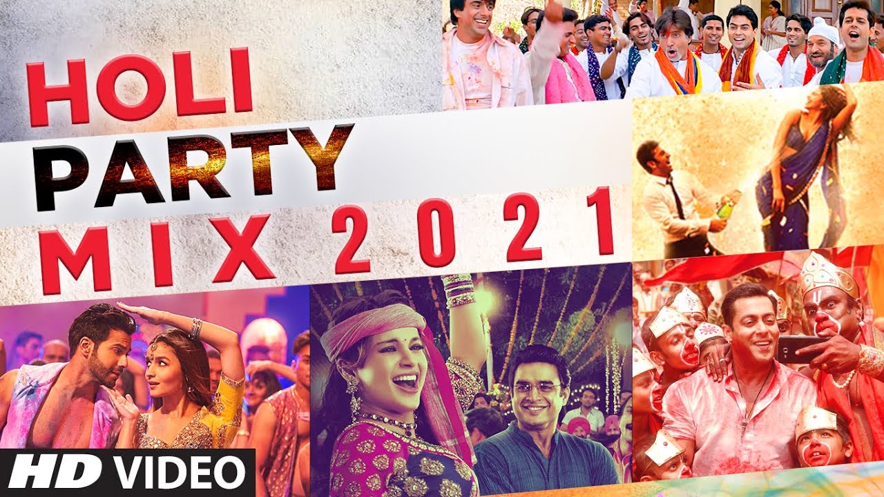 Holi Party Mix 2021 KEDROCK & SD Style | Non Stop Video Songs | T-Series