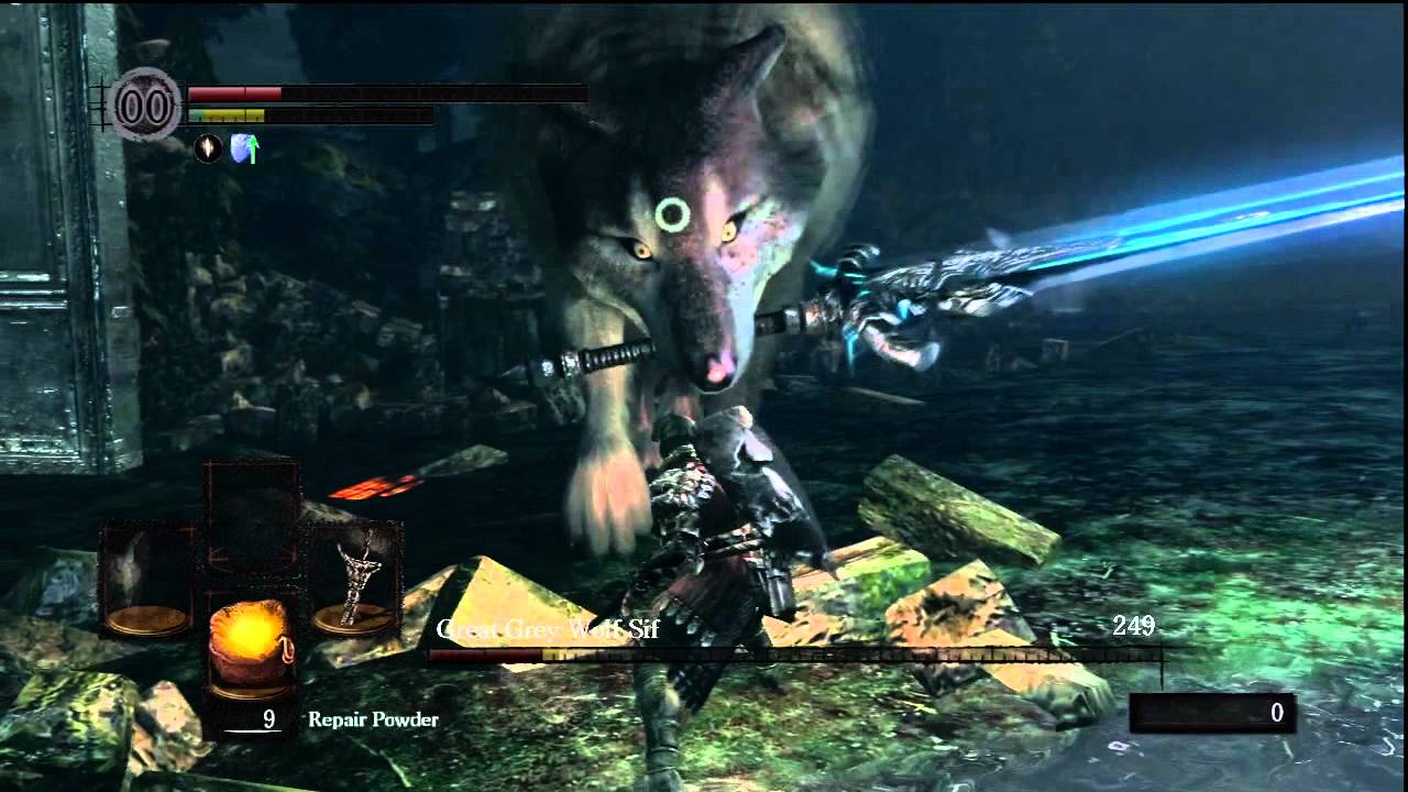 [Dark Souls] How To Beat Great Grey Wolf Sif