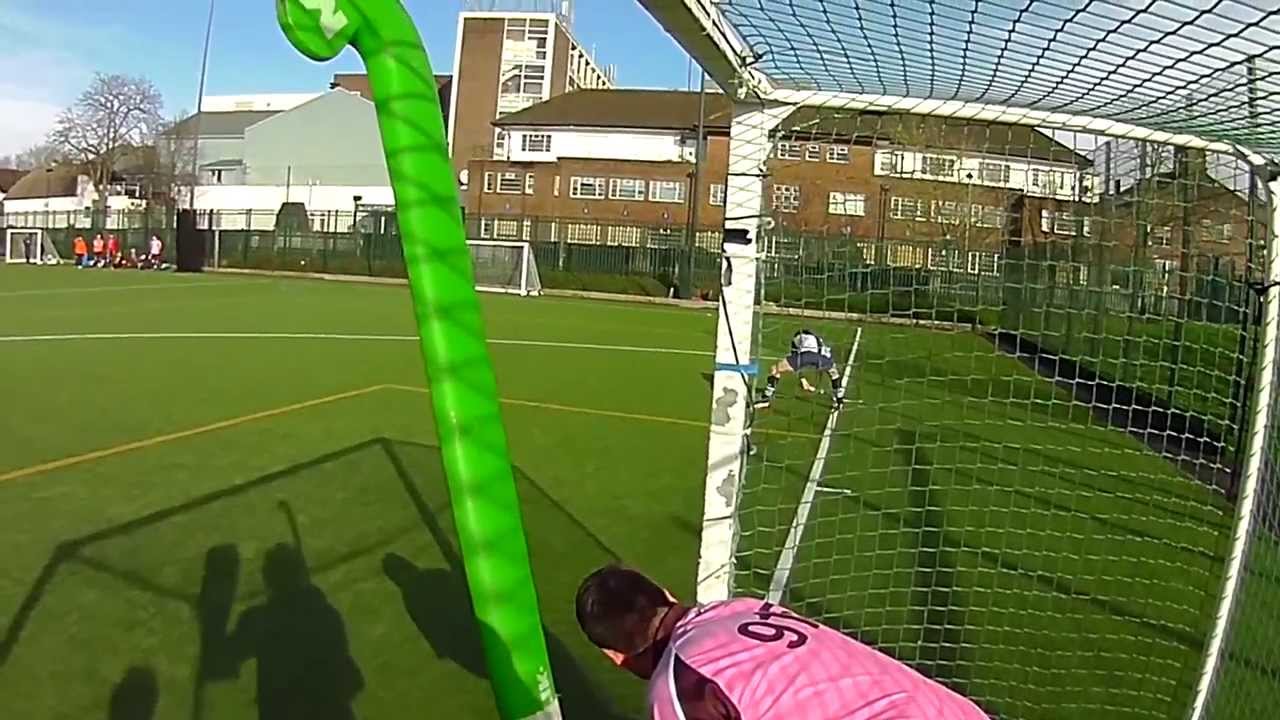 Action Packed Field Hockey Goalkeeping Head Cam