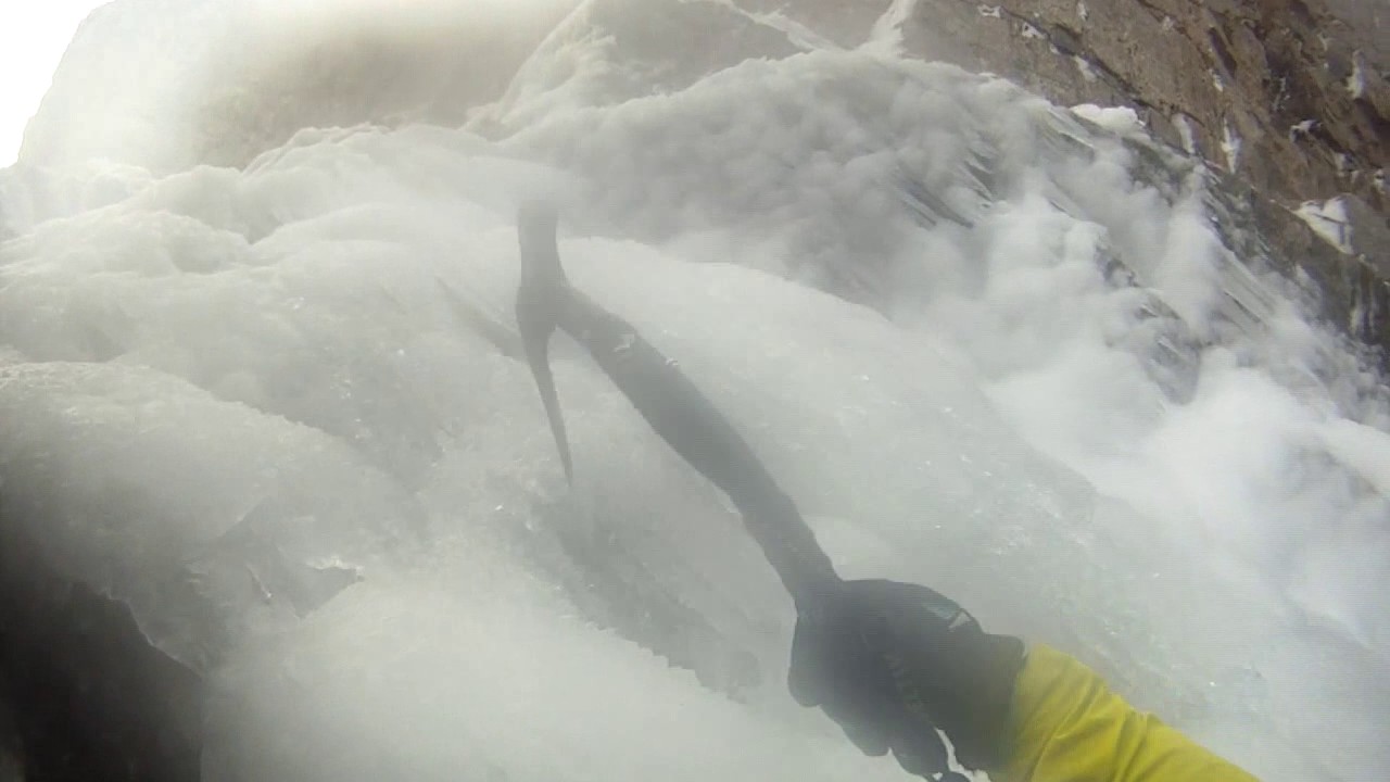 Linking Dreams... Ice climbing Mt. Dikti, Crete, Greece
