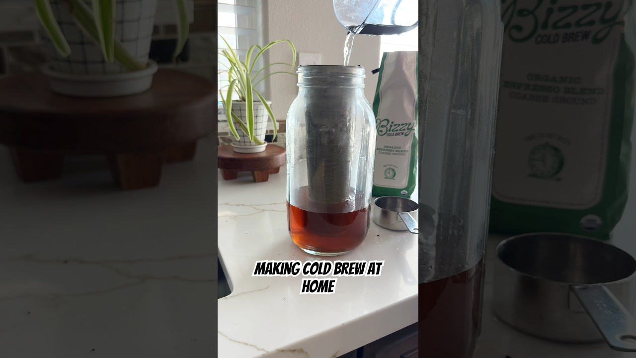 Making #coldbrew at home is so easy with Bizzy Cold Brew. #coffee #coffeelover #coffeerecipe