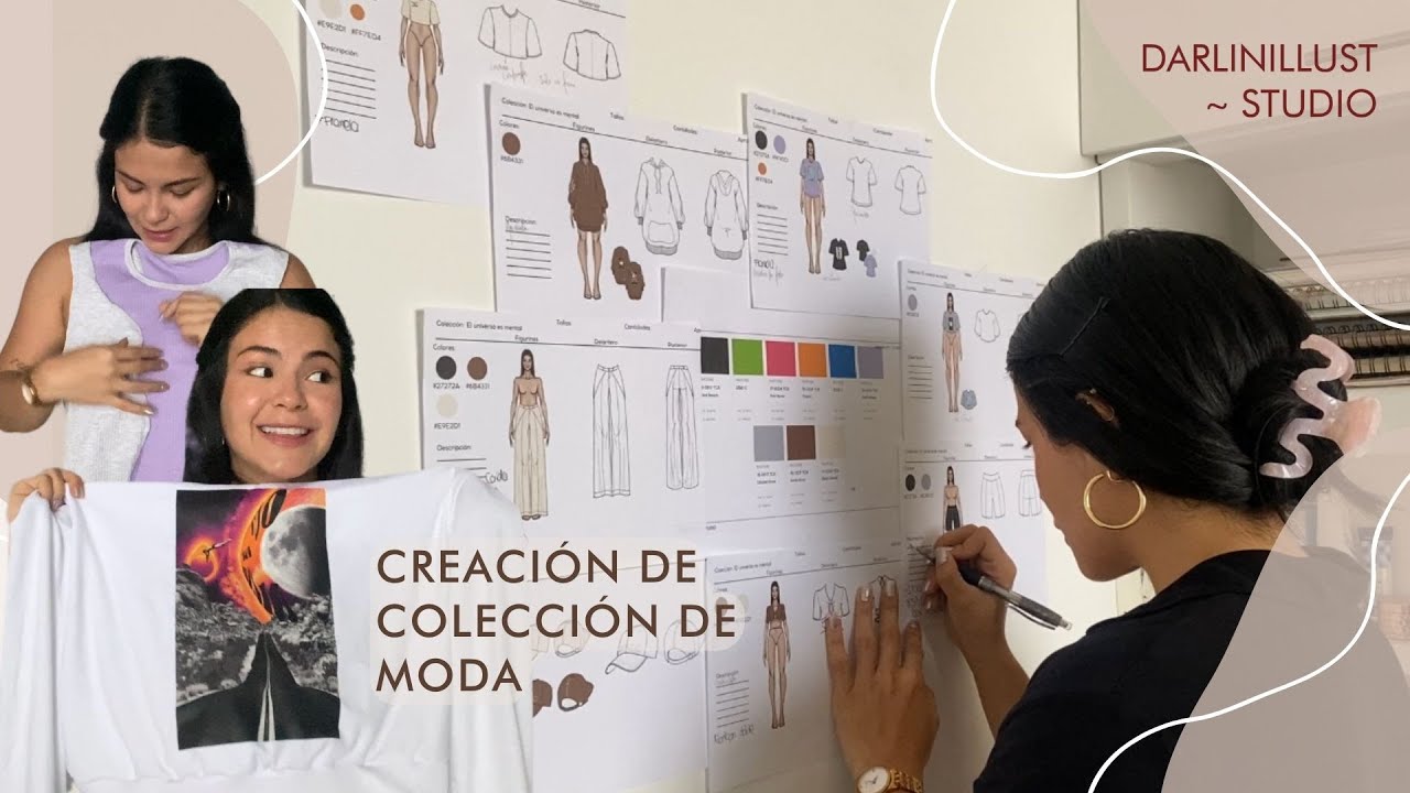 Colección de Moda ✍🏻 Proceso creativo en Darlinillust ~ Studio