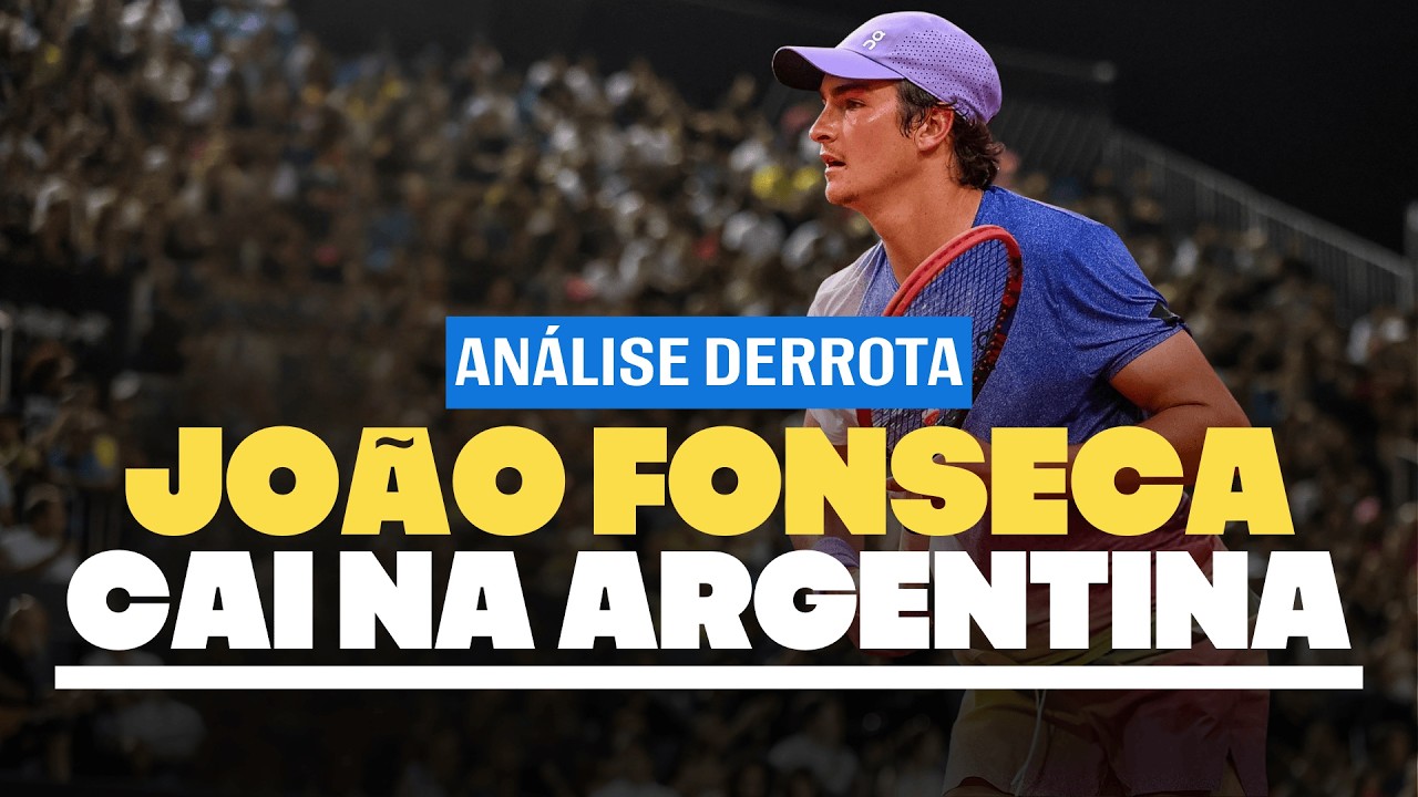 A derrota de JOÃO FONSECA em Buenos Aires mostra URGÊNCIA por SEQUÊNCIA DE JOGOS!