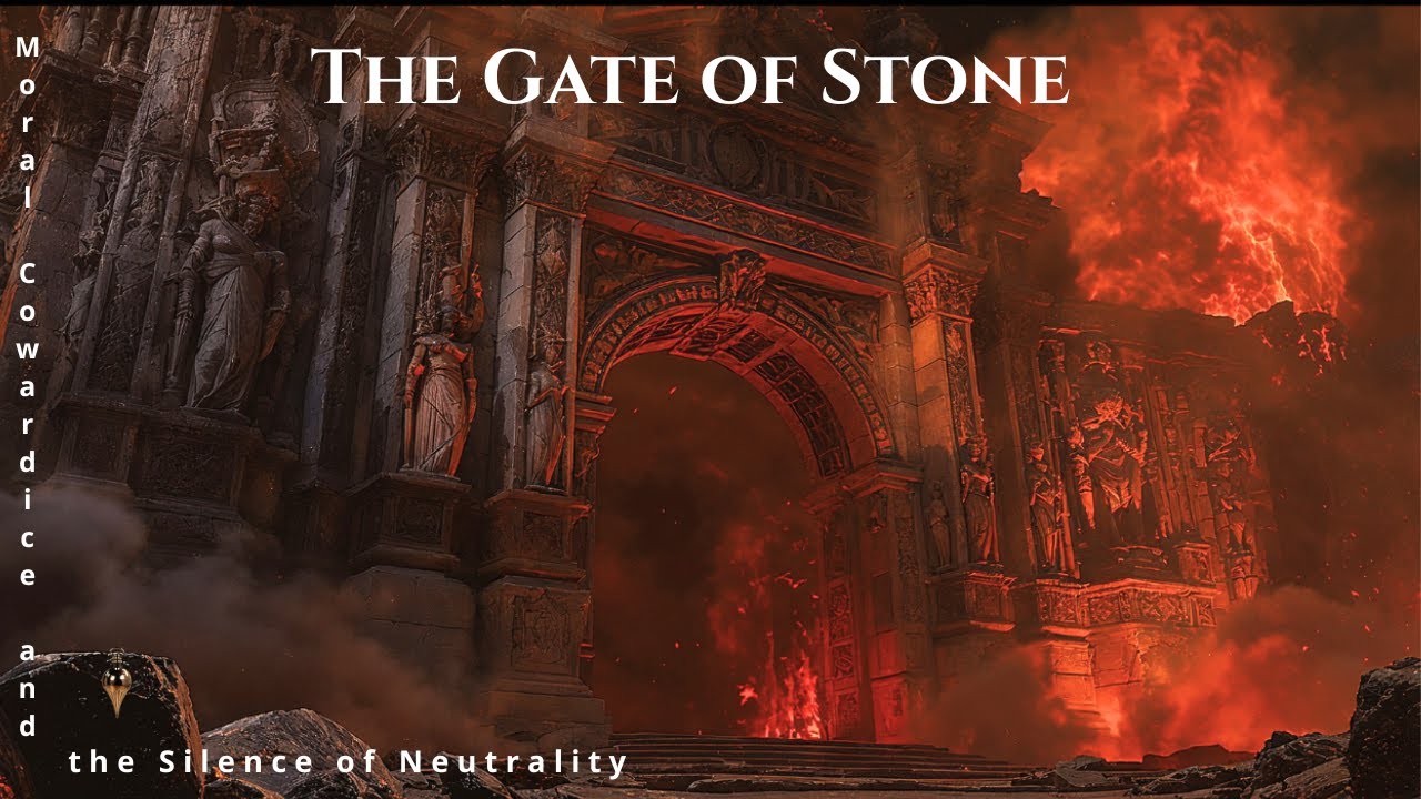 The Gate of Stone - Iron Pendulum  | Moral Cowardice and the Silence of Neutrality