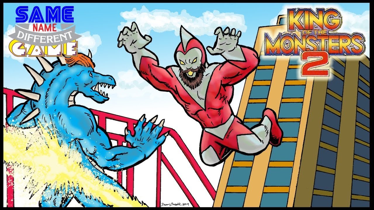 Same Name, Different Game: King of the Monsters 2 (Neo-Geo vs. SNES vs. Genesis)