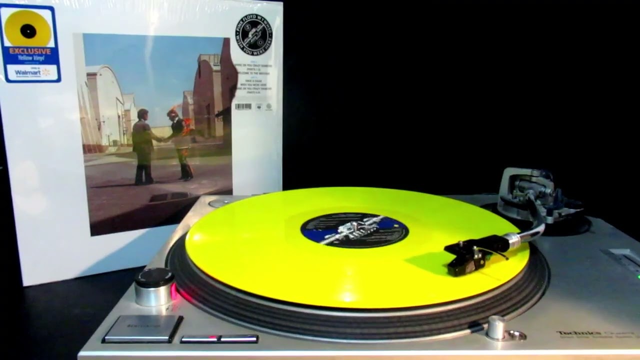 Pink Floyd Shine On You Crazy Diamond Parts 1-9 Yellow Vinyl 50th Anniversary Edition