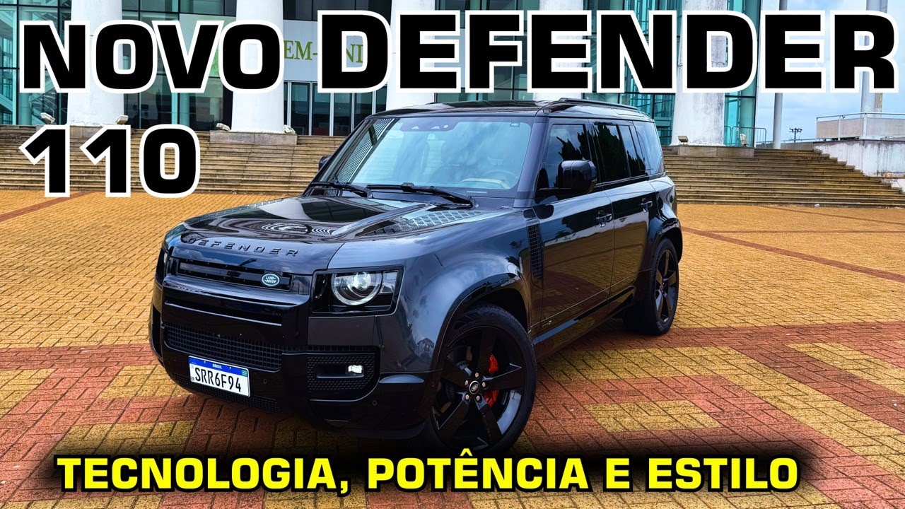 LAND ROVER DEFENDER 110 2025 | O SUV que redefine o conceito de aventura!