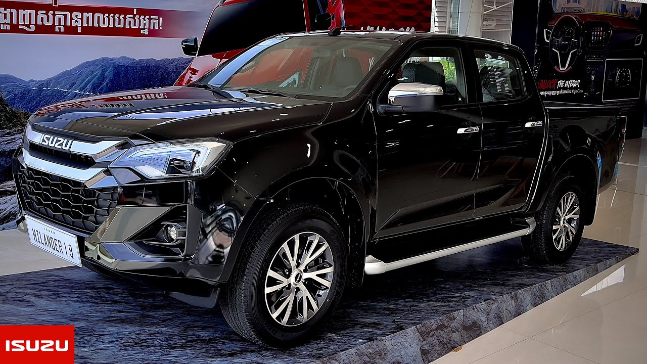 New 2025 Isuzu D-MAX hi-lander 1.9T LS - The Best Pickup Showing Exterior and Interior Details