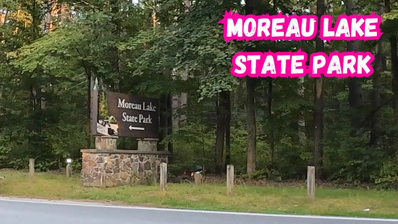 Moreau Lake State Park in Upstate New York