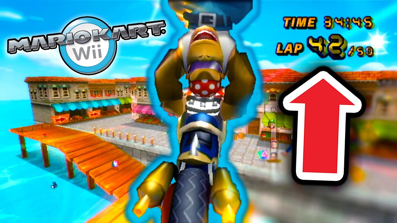 The Longest Mario Kart Wii Race I've Ever Played