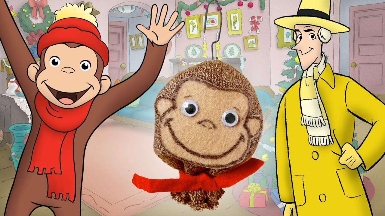 Curious George Inspired Sock Monkey Craft | Crafts for Kids w/ Crafty Carol | Cool School
