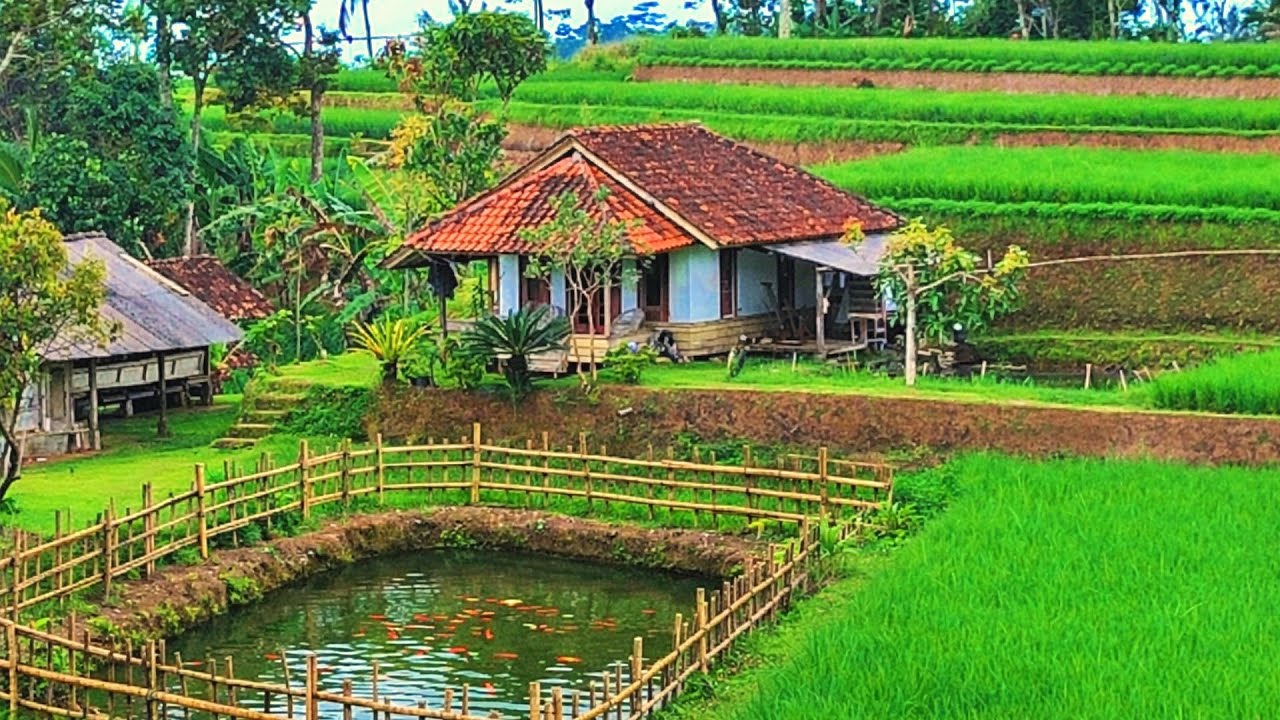 MUDIK  KE SINI AJA❗Indahnya Ngabuburit di Kampung Sunda Jawa Barat – Suasana Ramadhan yang Damai 