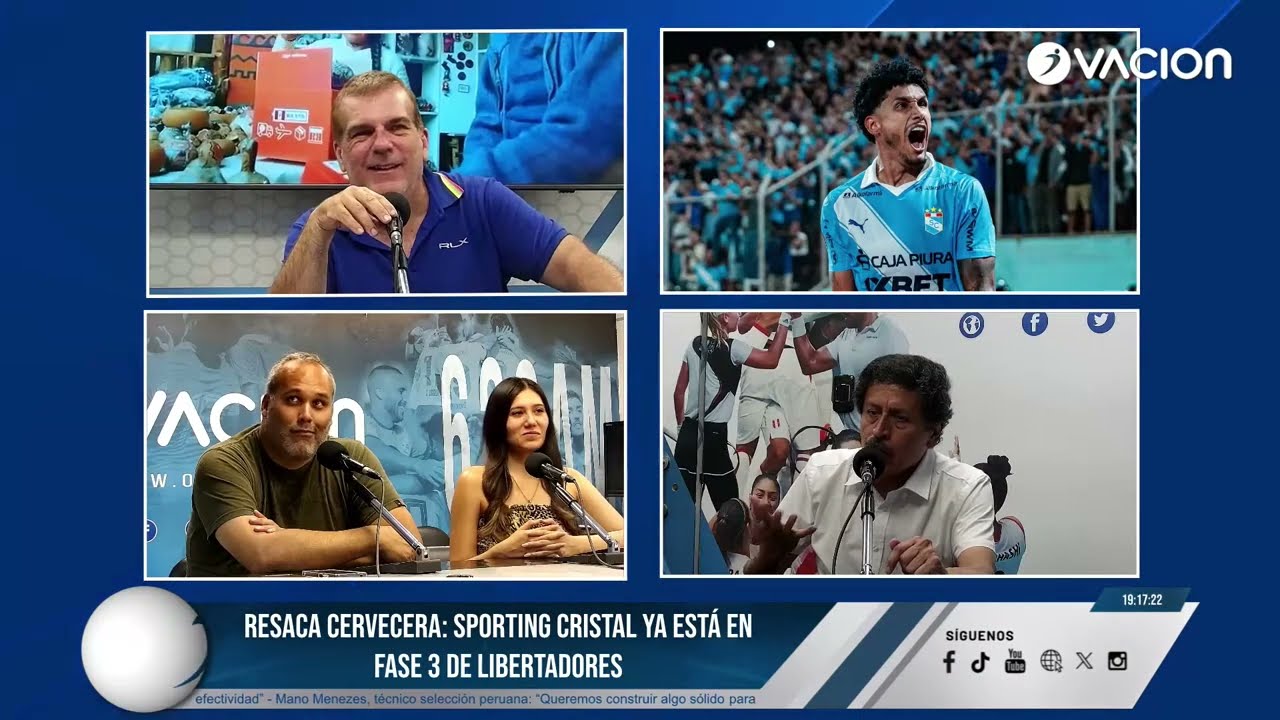 🔴 #ENVIVO | SPORTING CRISTAL JUEGA CONTRA CARABOBO | Ovación Edición Central por RADIO OVACION