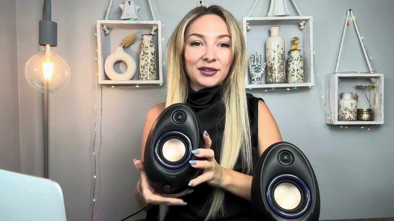 Bluedee Computer Speakers for Desktop PC, Bluetooth 5.4 Desktop Speakers with 2 Speaker Units #ad
