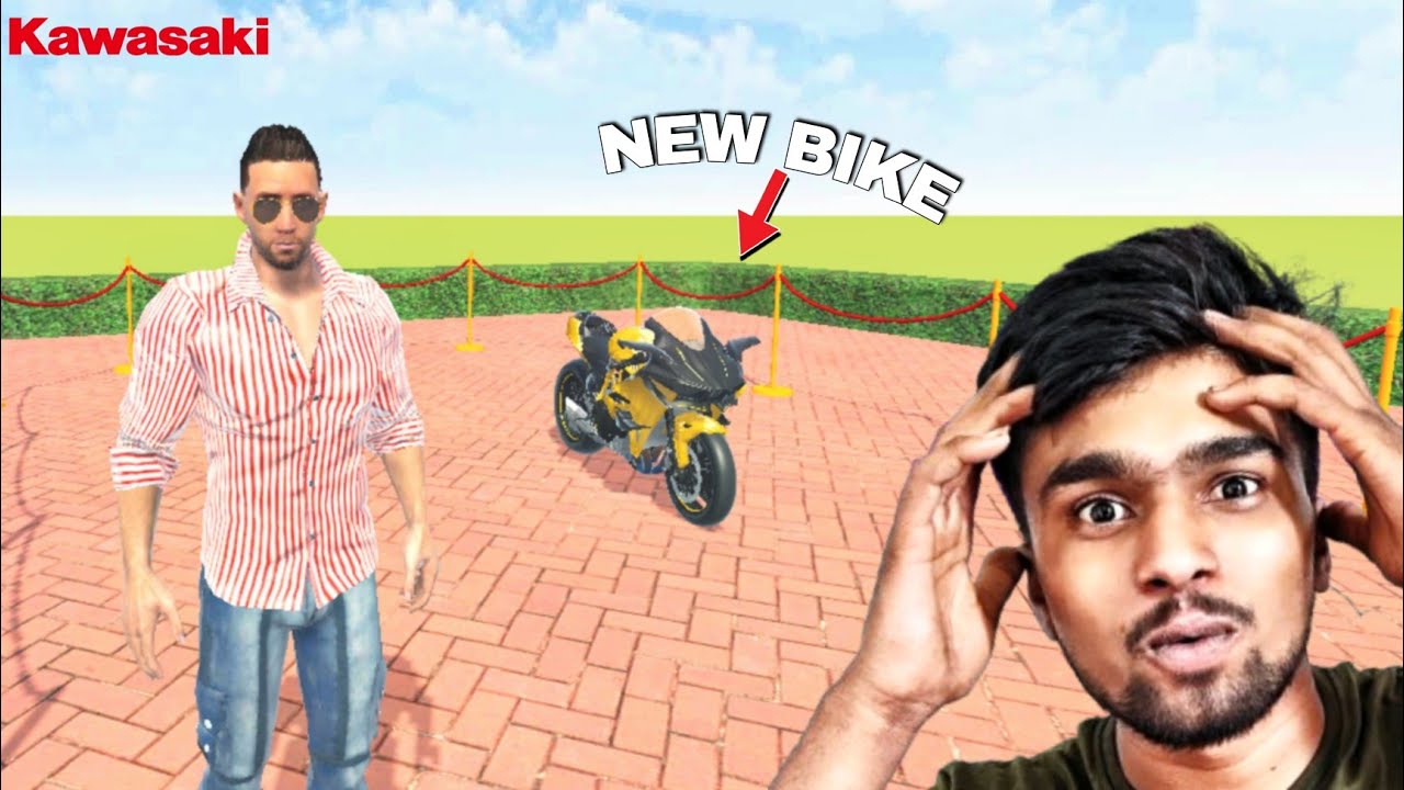 Purchased New Bike Kwasaki Ninja H2R (GOLDEN) Indian Theft Auto