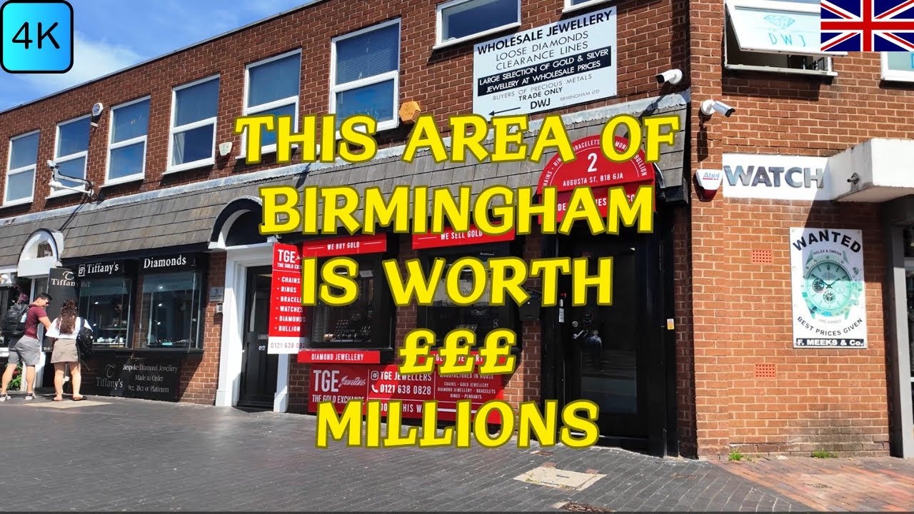 Discover Birmingham's Jewelry Quarter: Iconic Landmarks & Shops