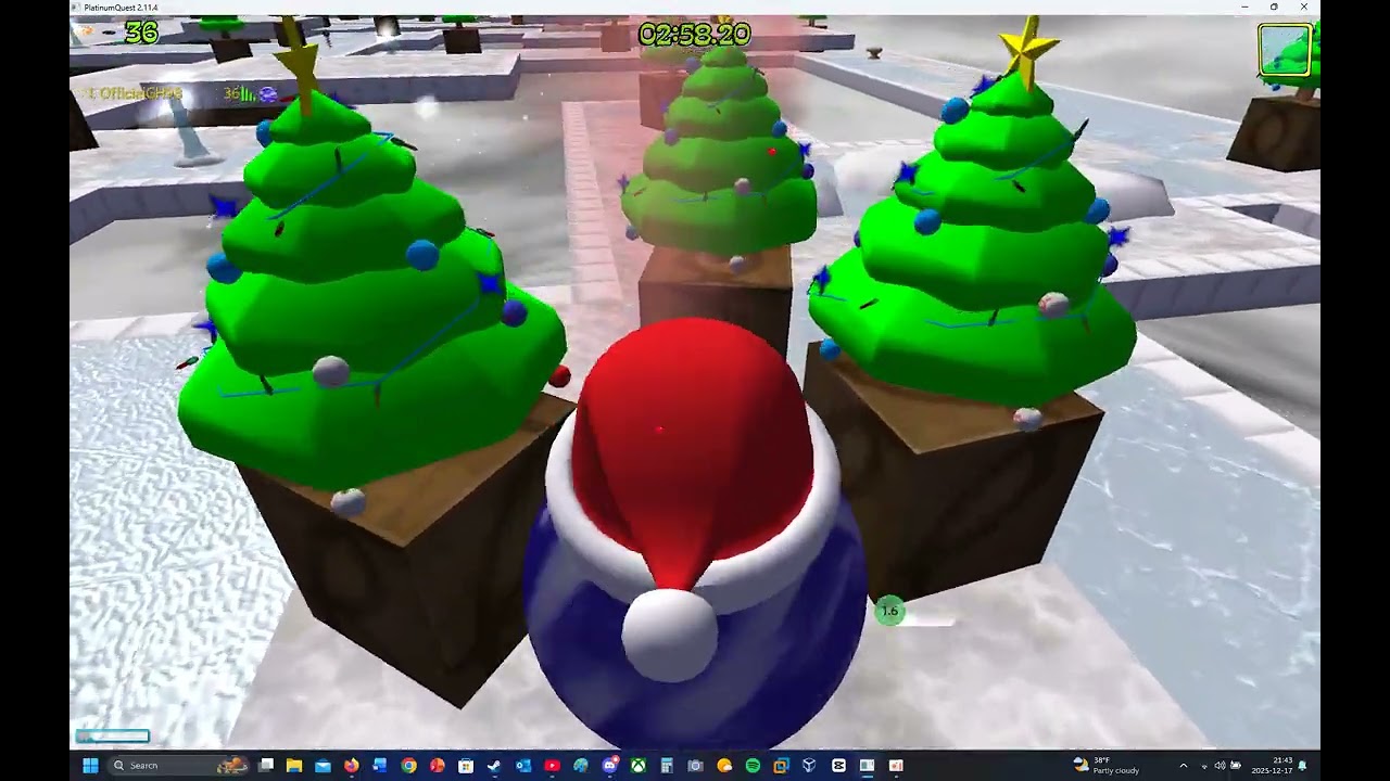 PlatinumQuest - Winterfest Gem Hunt Gameplay