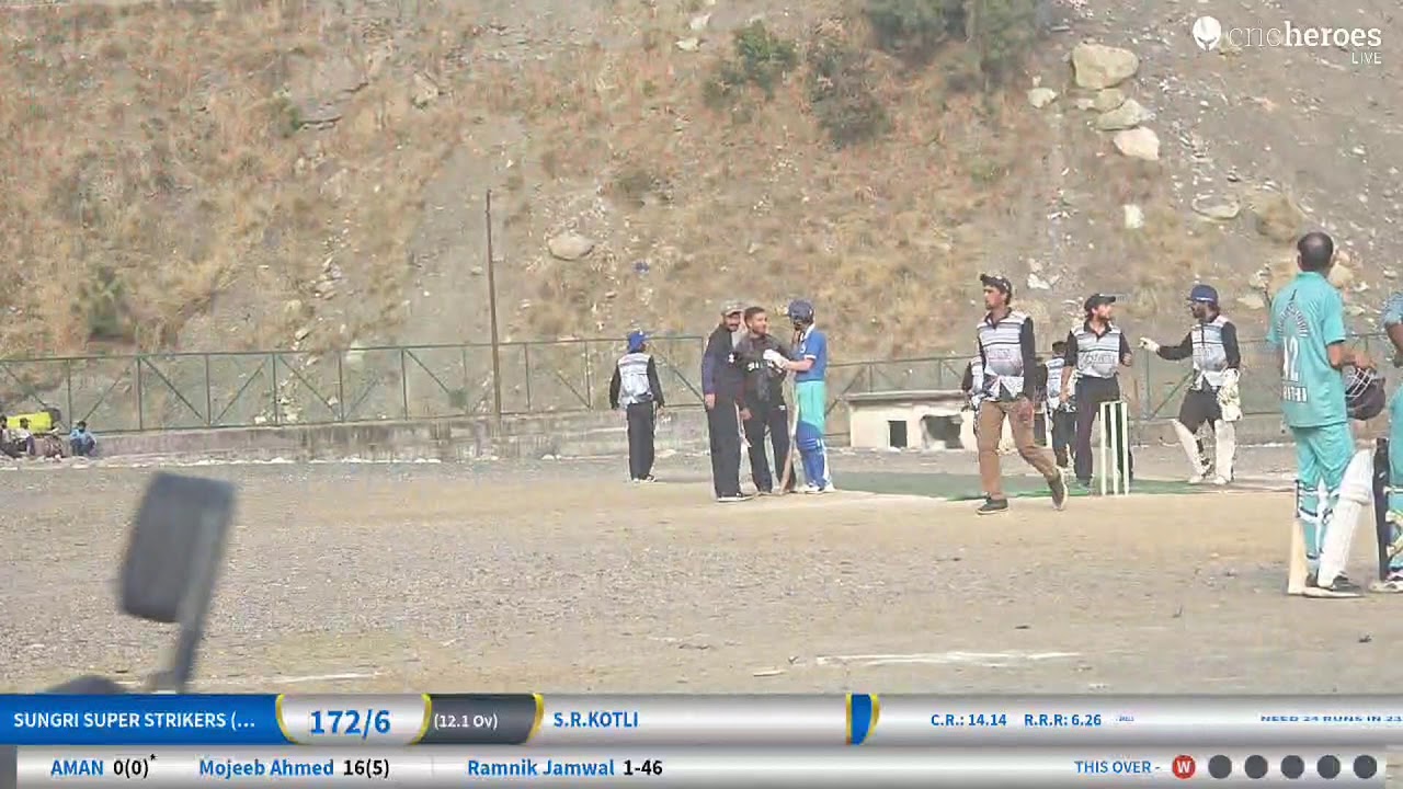 Sungri Super Strikers (SSS) vs S.R.Kotli live cricket match | Winter Cricket League Season-1 live -