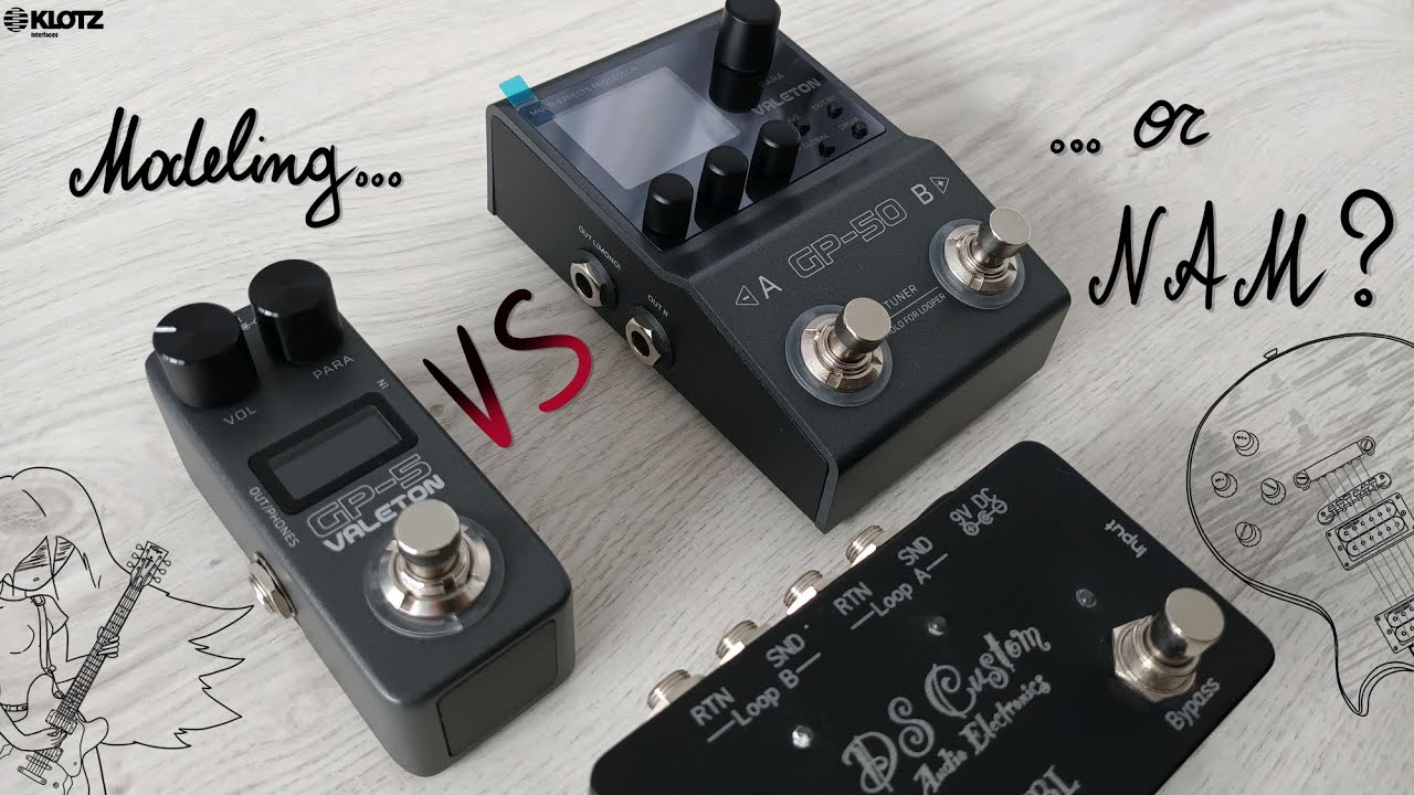 Valeton GP-50 vs GP-5 | Mesa Boogie, Marshall, Diezel amps | Modeling vs NAM captures comparison!