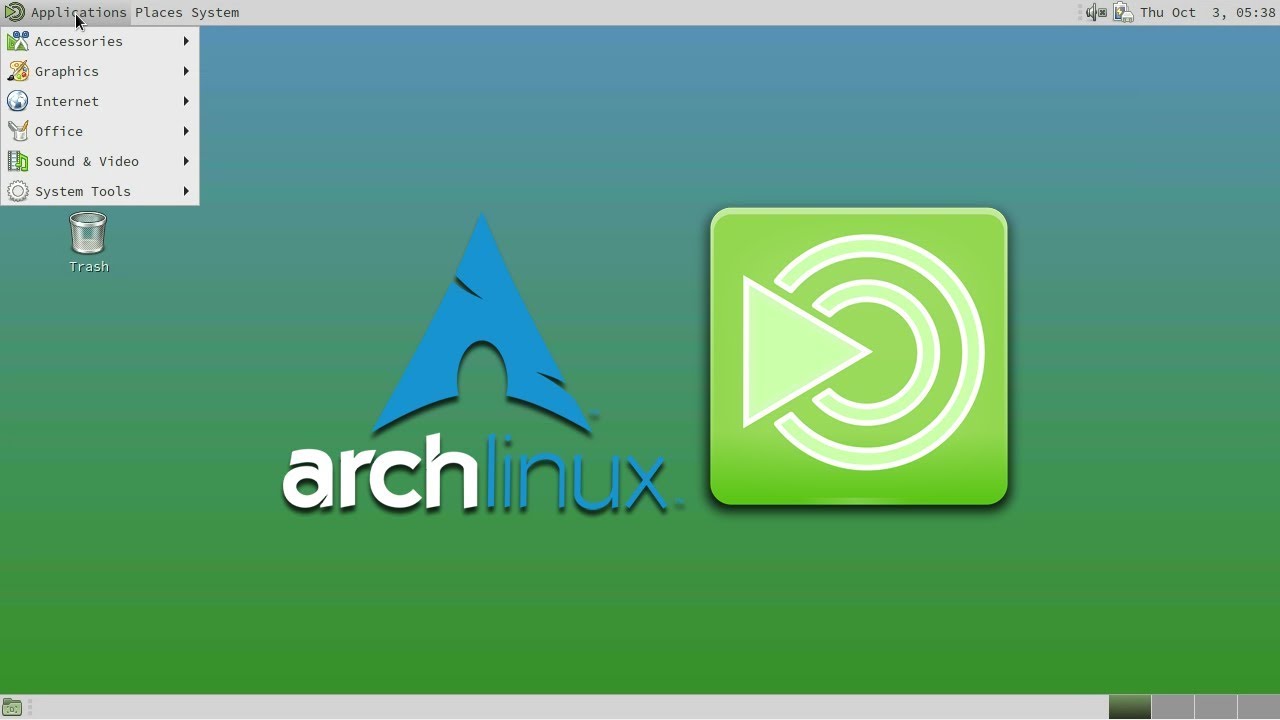 How to install GUI in Arch Linux - Desktop Environment MATE