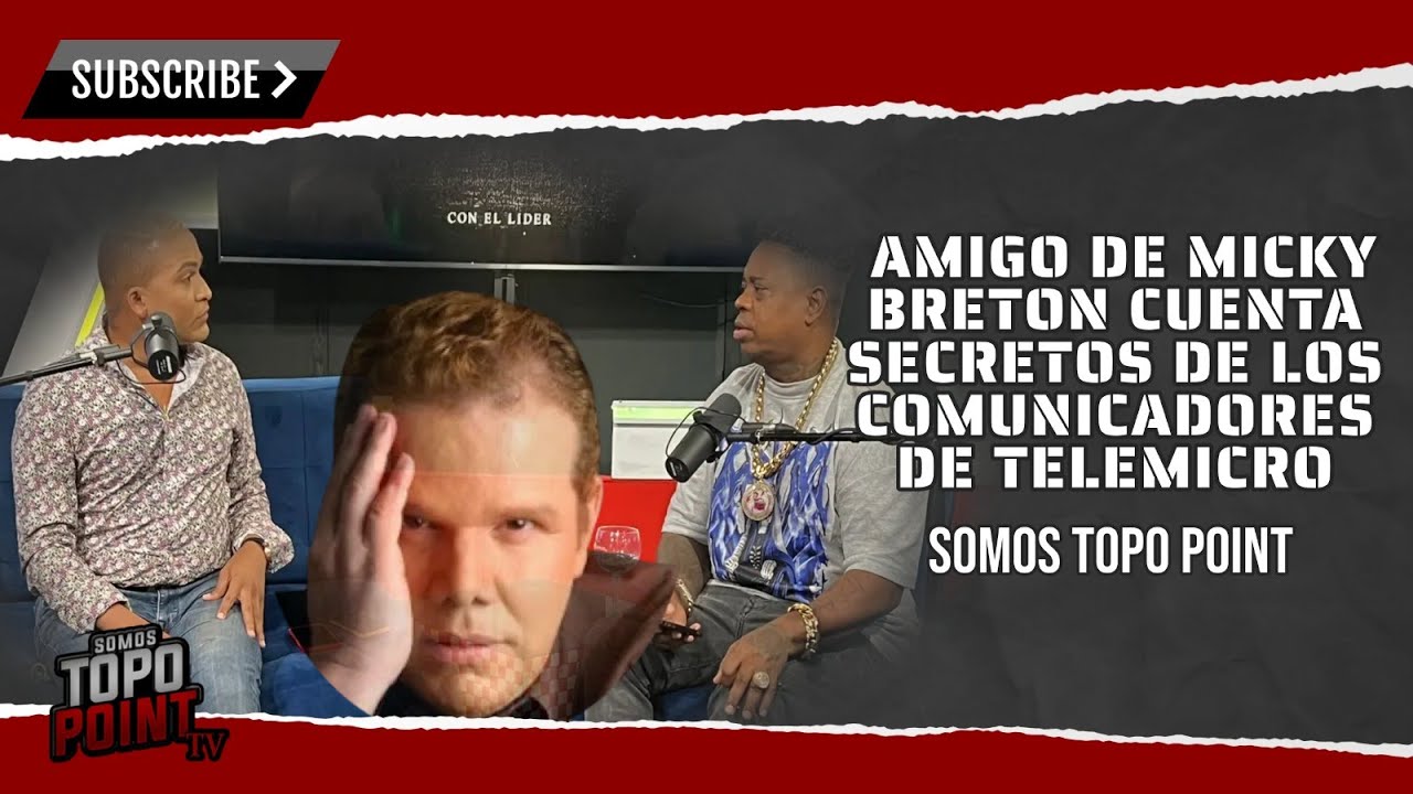 MELVINTV AMIGO DE MICKY BRETON CUENTA SECRETOS DE LOS COMUNICADORES DE TELEMICRO