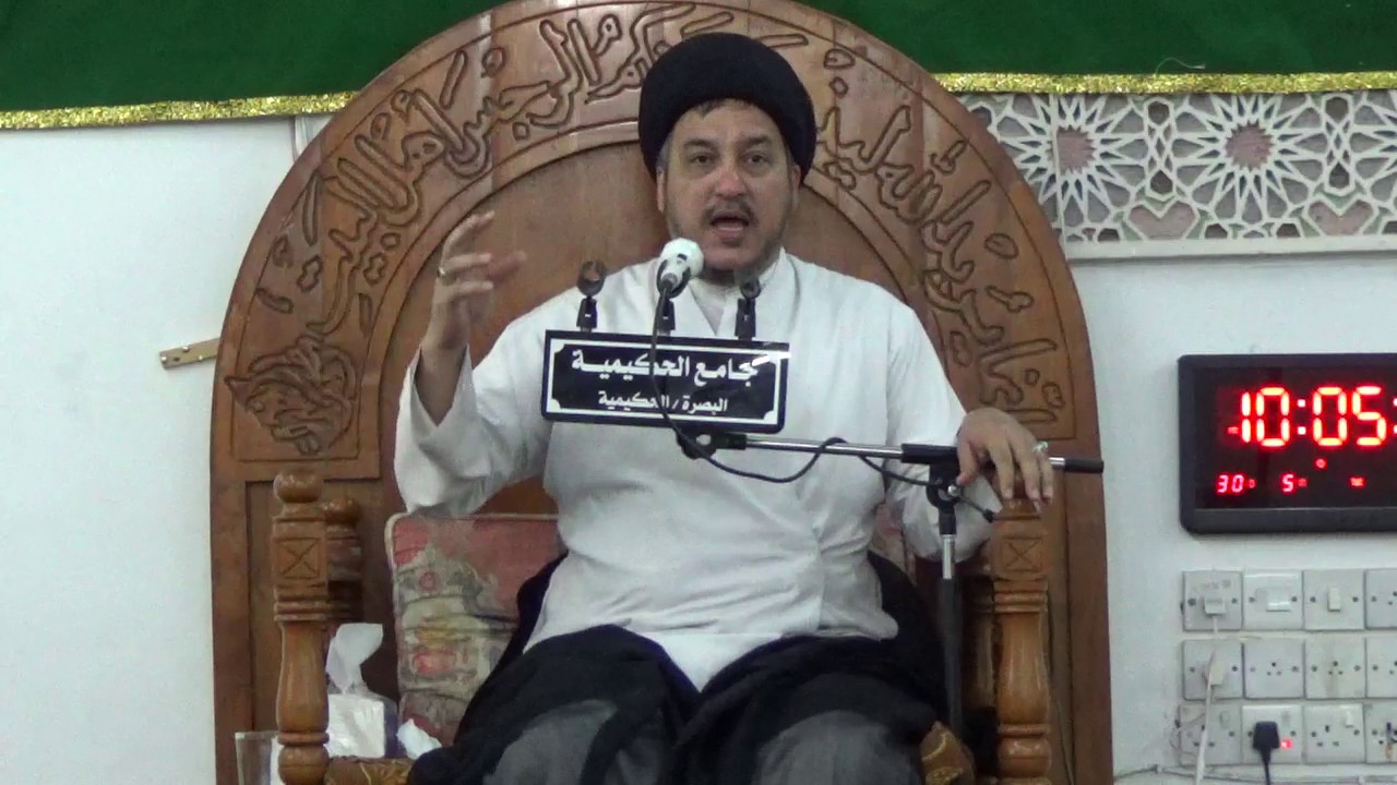السيد جعفر المروج ــ ليلة 4 شهر رمضان المبارك 1438هـ في جامع الحكيمية ــ البصرة