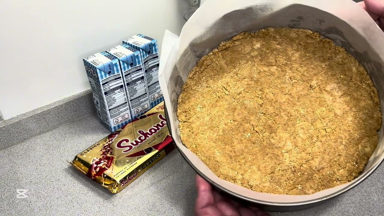 Tarta de turrón Suchard