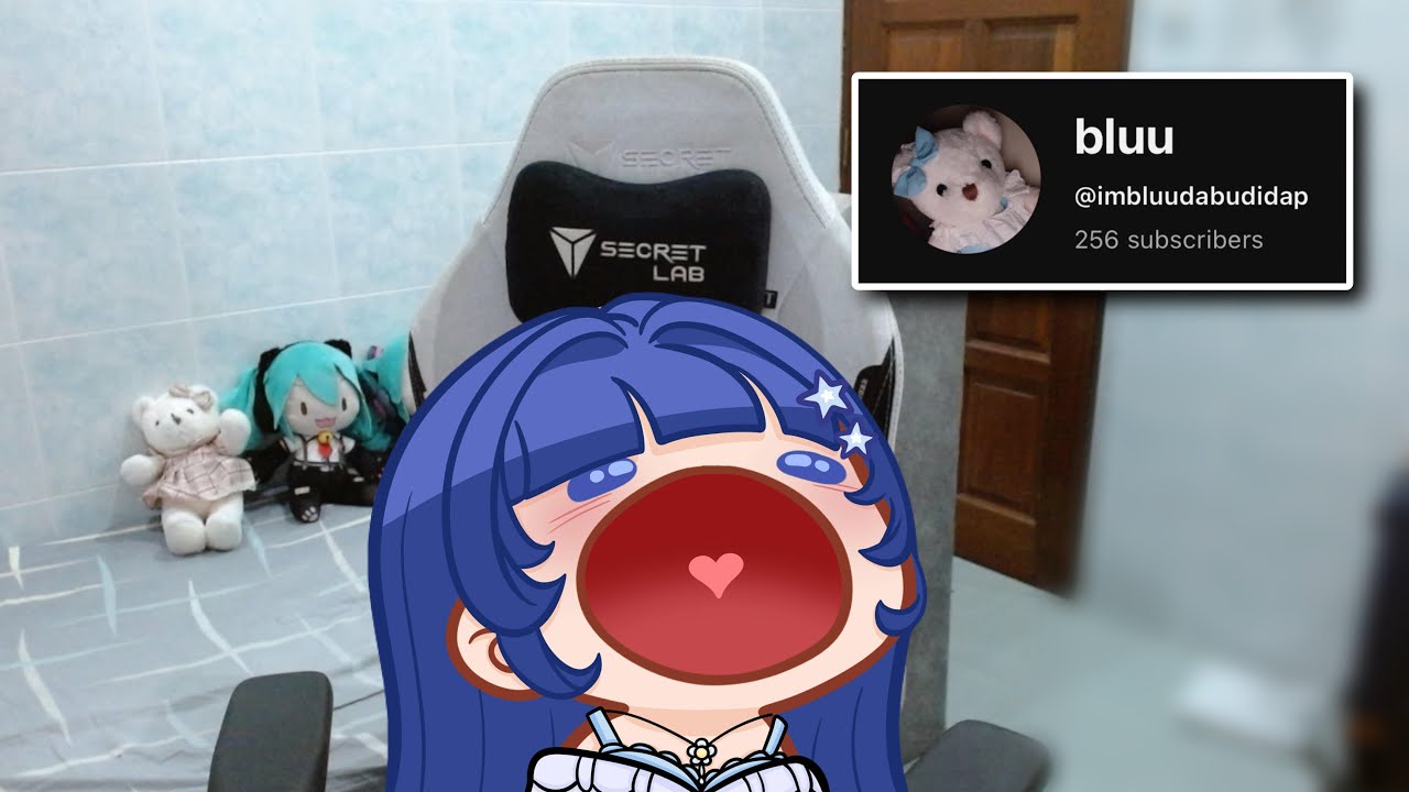 bluu tries live streaming 🔵