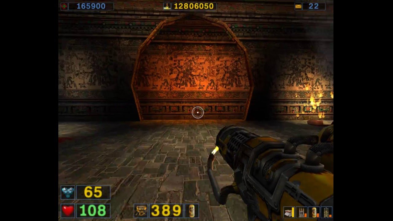 Serious Sam: Second Encounter, Serious Mode Playthrough - Lvl 1, Sierra de Chiapas, Complete