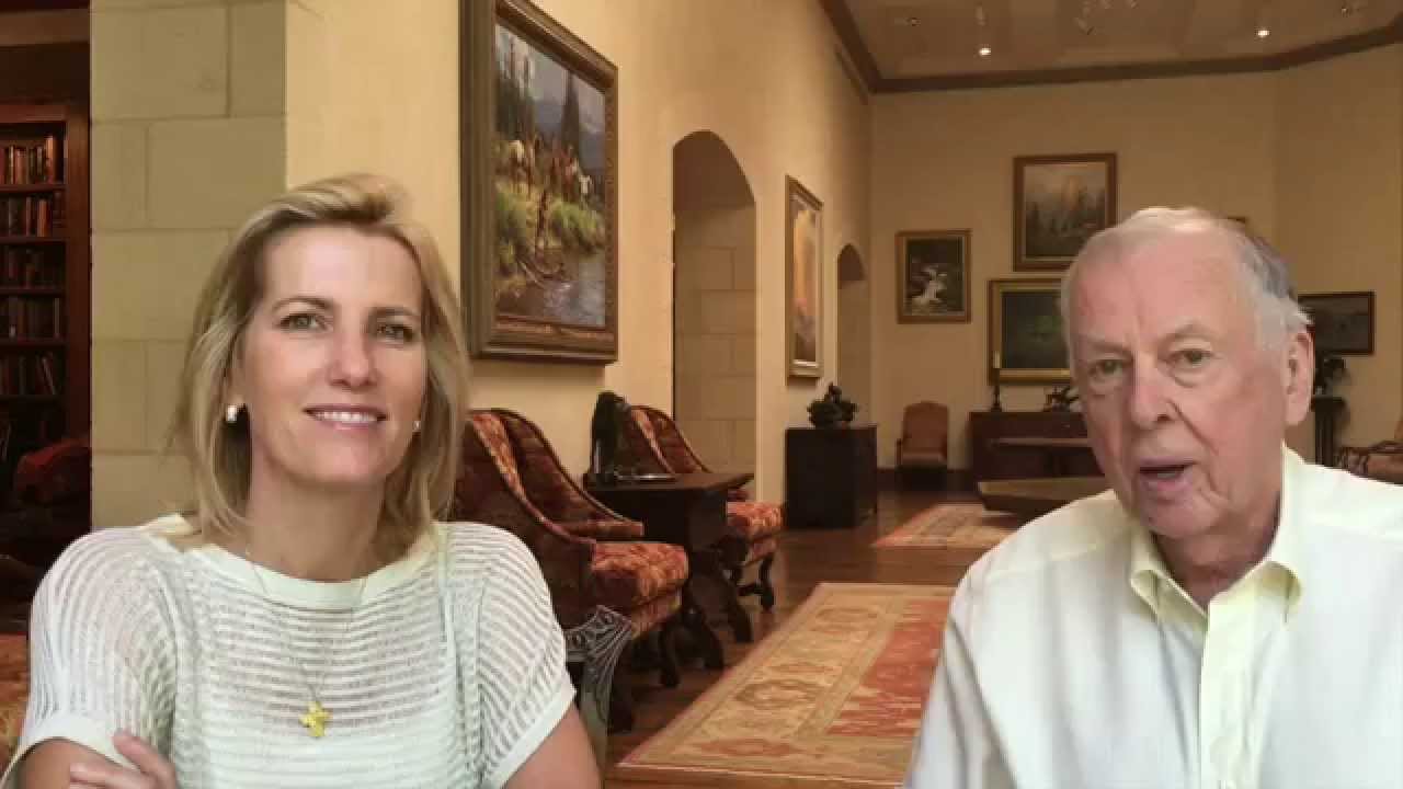 Laura Ingraham and T. Boone Pickens talk politics at Mesa Vista Ranch