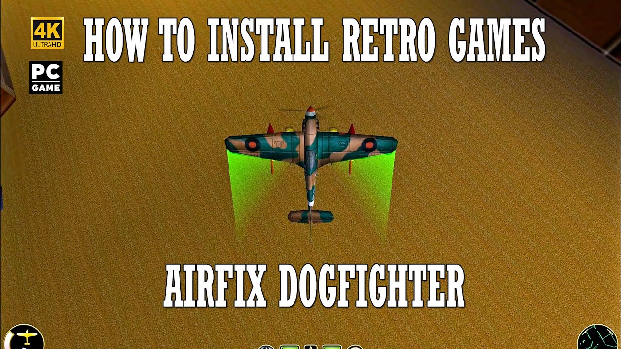 How To Download Play Retro Game - Airfix Dogfighter - RTX 3080 Gameplay (4K)