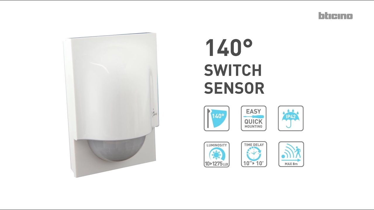 Bticino 140&deg; Automatic Detector