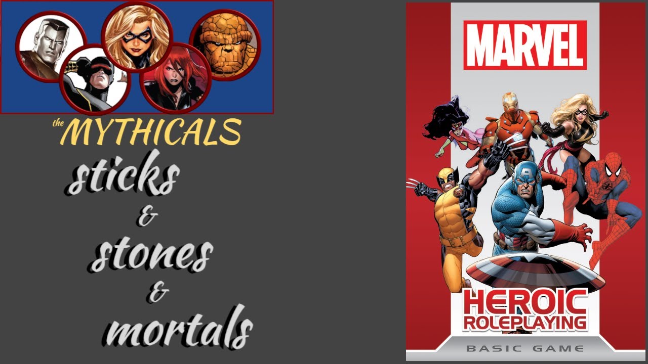 The Mythicals: Sticks and Stones and Mortals (MHRPG Solo Playthrough)