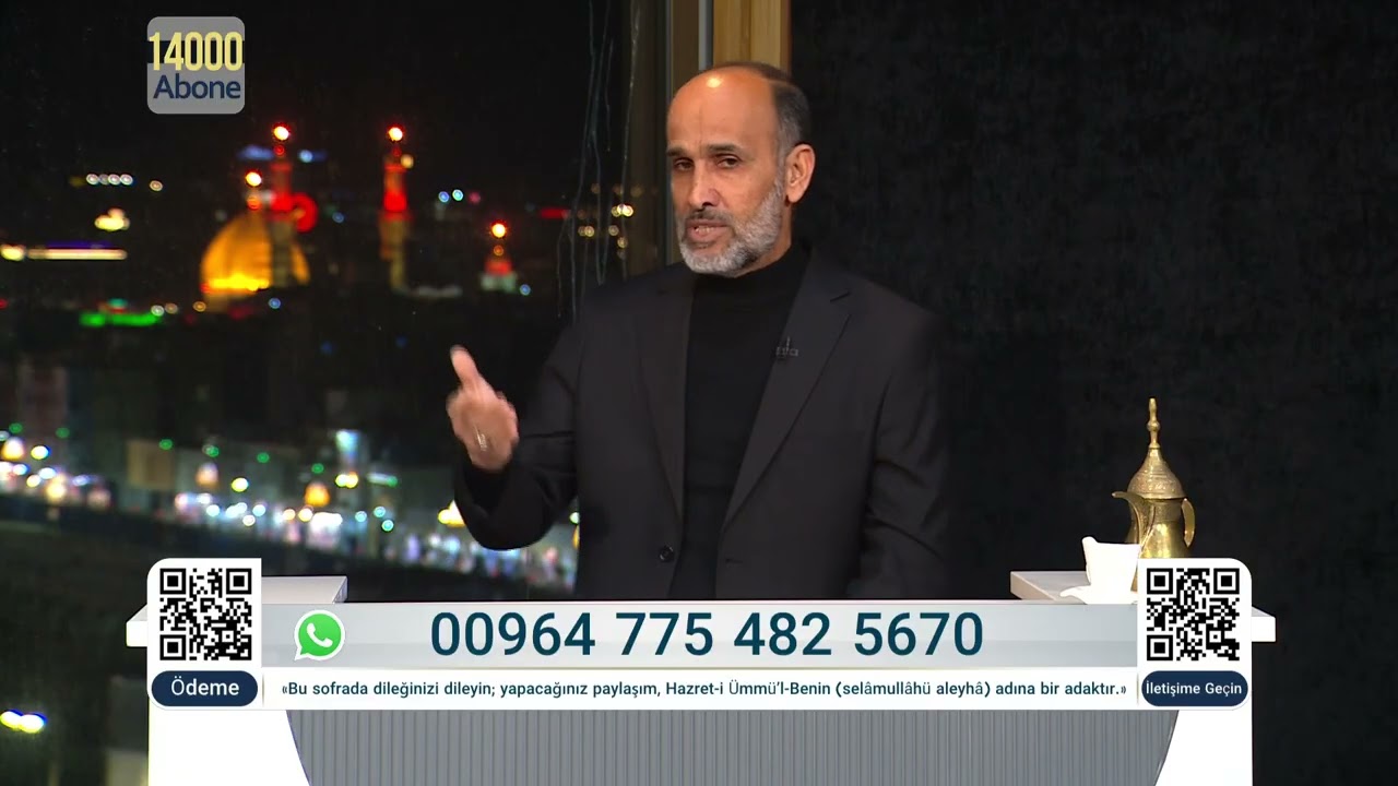 İmam Musa Kazım (a.s) Şehadet Gecesi Özel_14000 Üyeli Destekçi Kulübü_14-1-2026