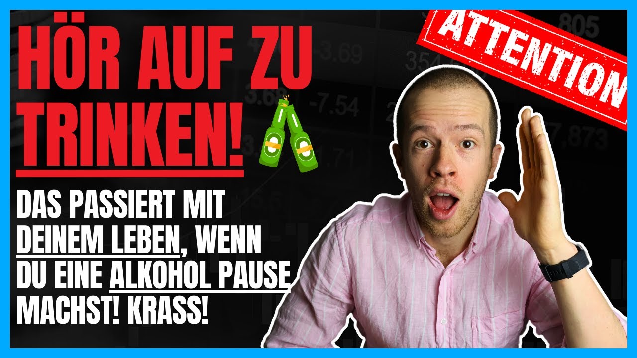 Das passiert, wenn du aufhörst Alkohol zu trinken! Die TOP 5 Vorteile & Veränderungen der Abstinenz!