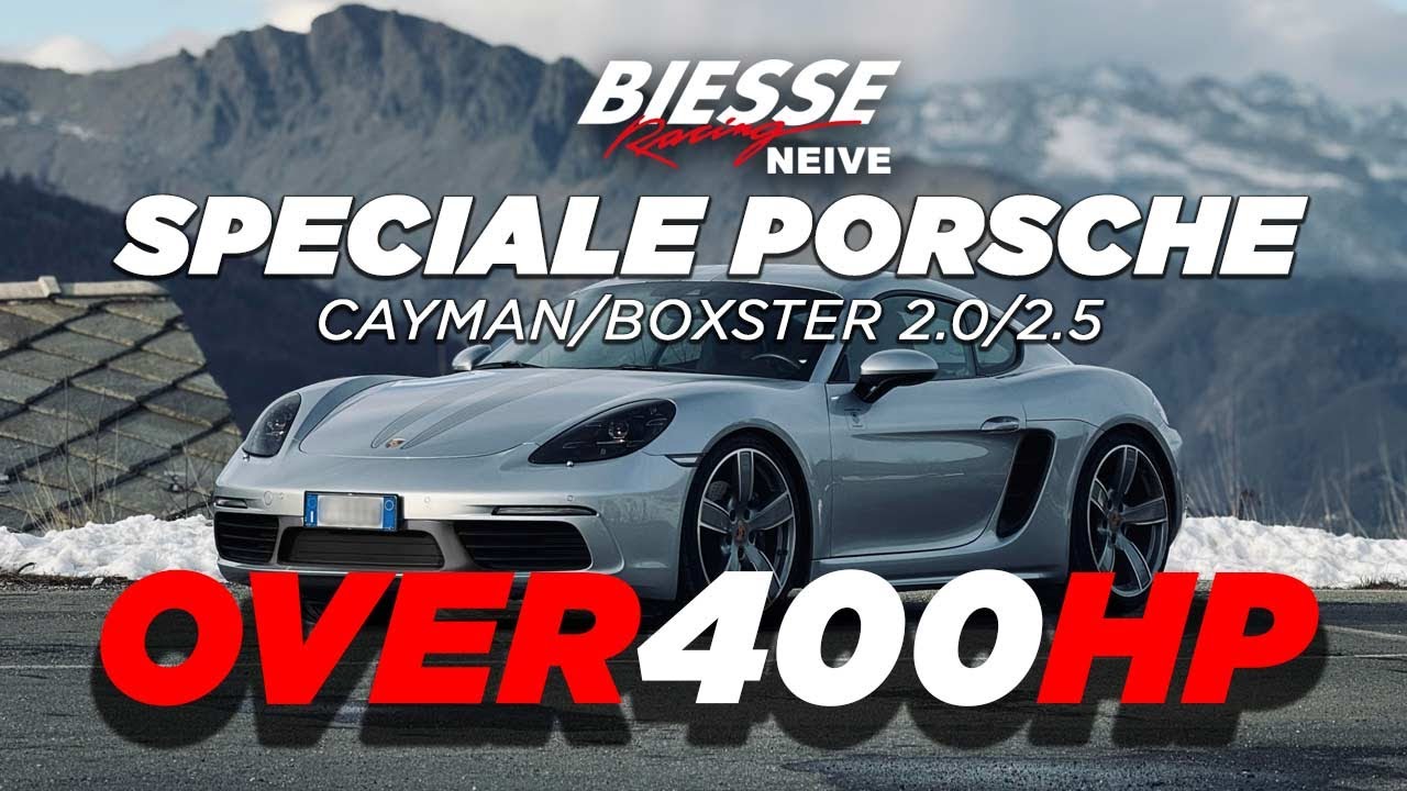 Porsche 718 982 cayman e boxster (2.0- 2.5) stage 1 e stage 2