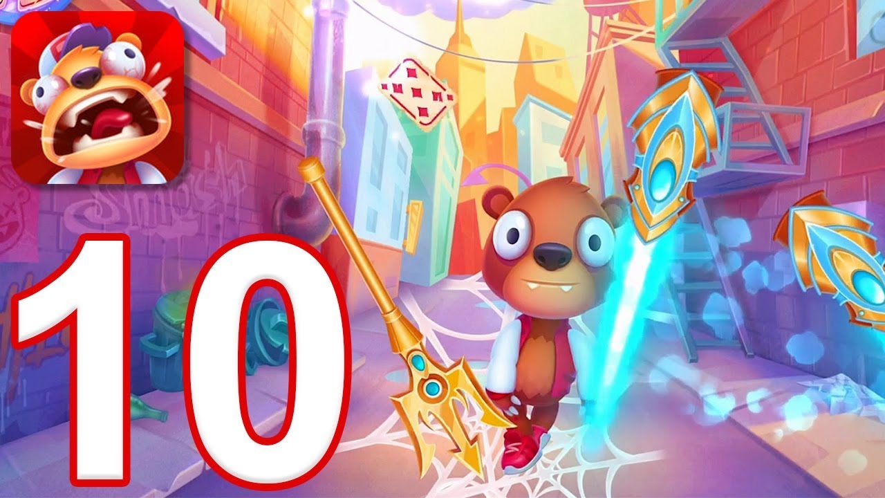 Гадкий Медведь — Прохождение игры, часть 10 — Супергерои (iOS)